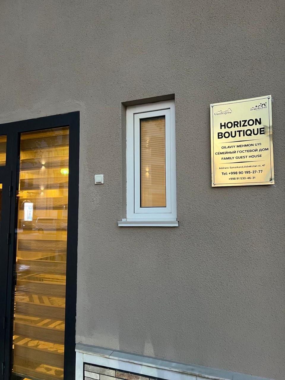 Horizon Boutique Hotel Samarcanda Exterior foto